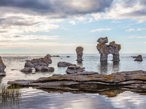 VIKINGSKÝ OSTROV GOTLAND 