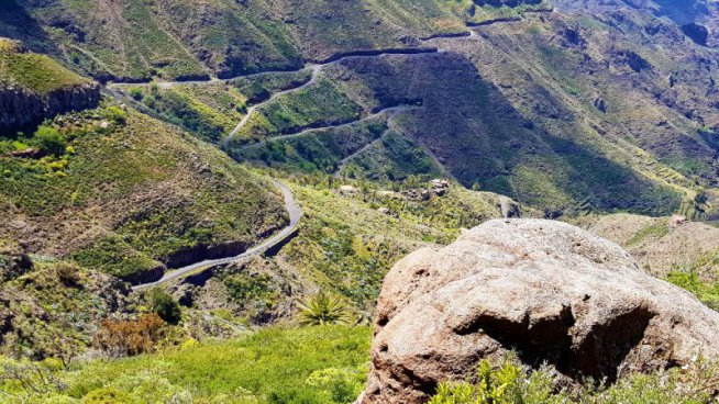 Pěší turistika na ostrově La Gomera