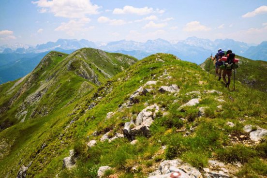 Lehká turistika v Černé Hoře