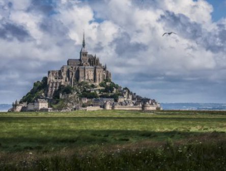 Normandie + opatství Mont Saint-Michel