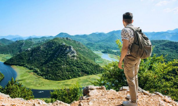 Lehká turistika v Černé Hoře