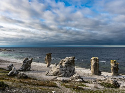 VIKINGSKÝ OSTROV GOTLAND 