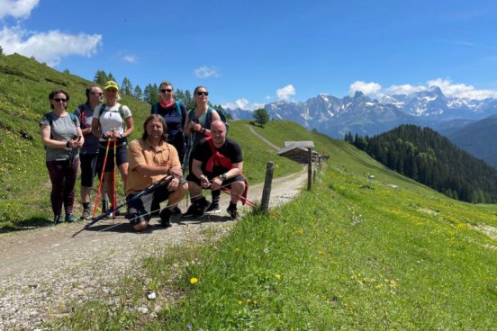 NORDIC WALKING V PODHŮŘÍ DACHSTEINU