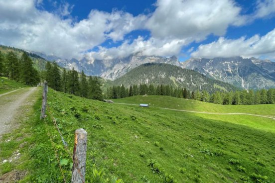 NORDIC WALKING V PODHŮŘÍ DACHSTEINU