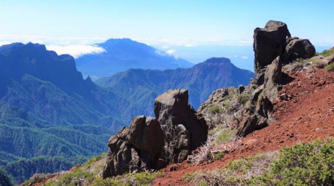 Pěší turistika na ostrově La Palma