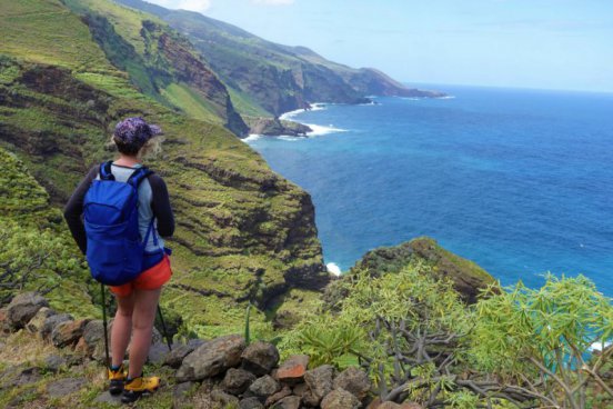 Pěší turistika na ostrově La Palma