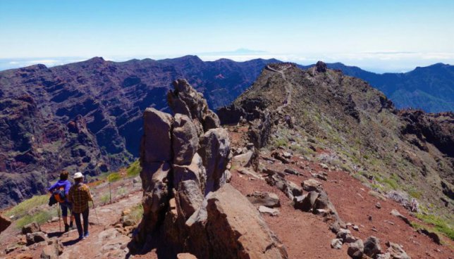 Pěší turistika na ostrově La Palma