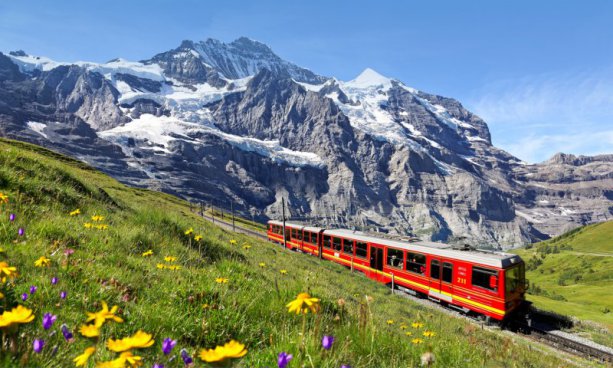 Svycarsko Vlaky Lanovky Alpy Curych Ic Tour